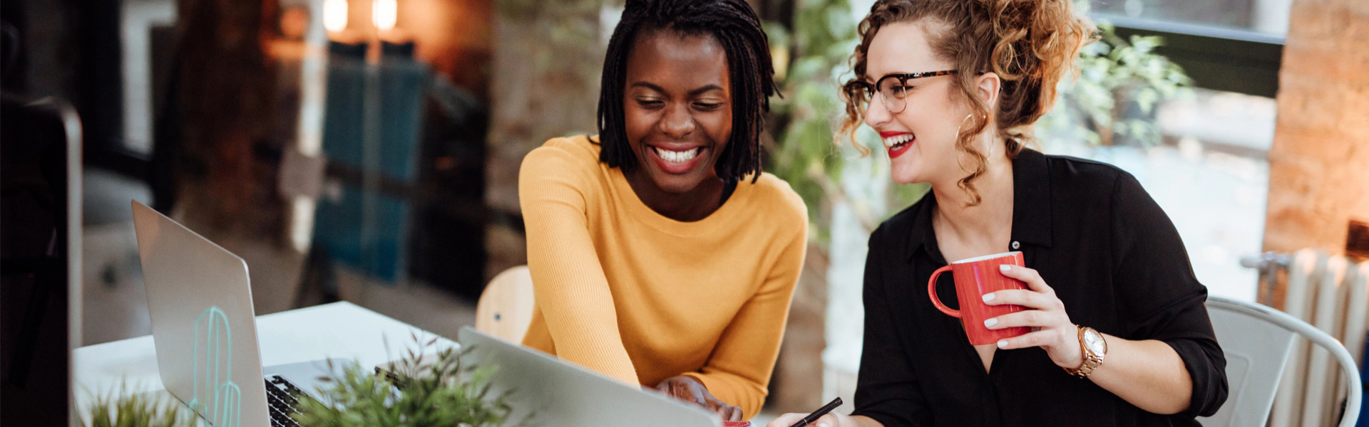 women colleagues at work